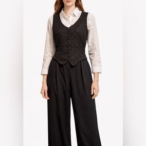 Rampage Lace Wide Leg Jumpsuit size 6